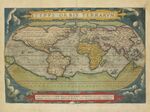 The first modern atlas was called &quot;Theater of the World,&quot; created in 1570 by mapmaker Abraham Ortelius.