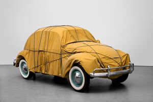 The Story of Artist Christo’s $4 Million Wrapped VW Beetle