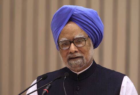 Indian Prime Minister Manmohan Singh