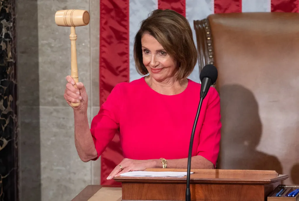 Wielding the gavel in 2019.&nbsp;