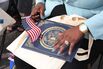 50 New Citizens Take Part In Naturalization Ceremony At New Jersey's Liberty State Park