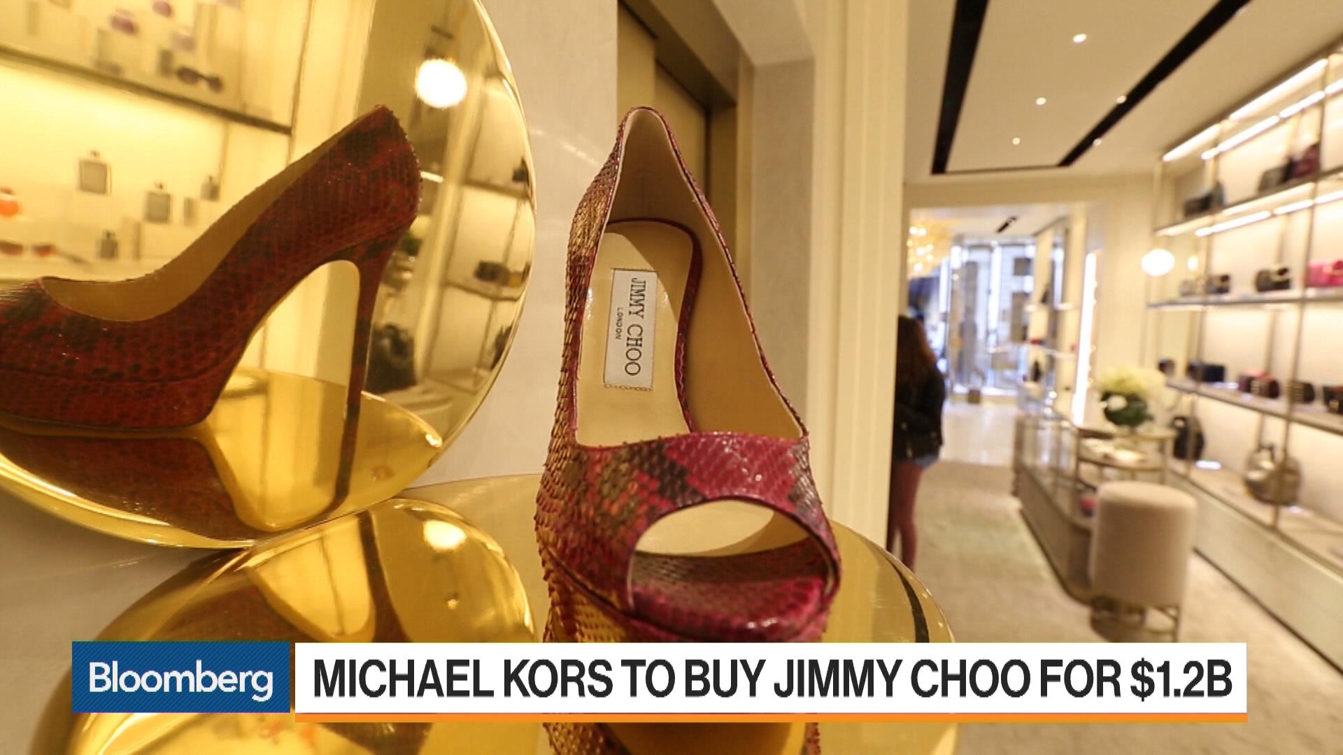 Michael Kors Steps Out With Jimmy Choo in $ Billion Deal - Bloomberg