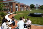 The Darden School of Business at the University of Virginia, where about 60 percent of 2012 summer interns are expected to receive job offers from their internship employers