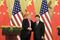 U.S. President Donald Trump And China President Xi Jinping Deliver Press Statement