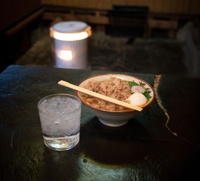 A bowl of ramen at Suba.