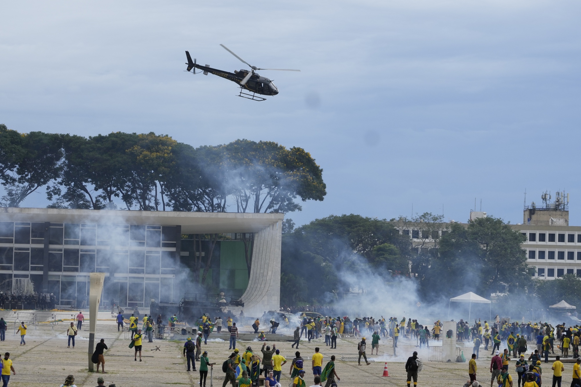 relates to In Pictures: Brazil in Chaos as Protesters Storm Government Buildings