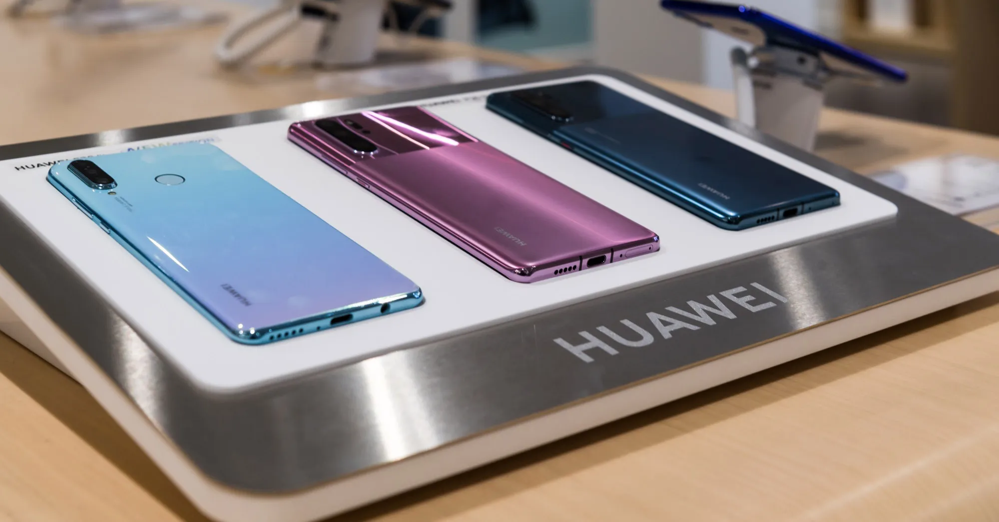 Huawei phones.
