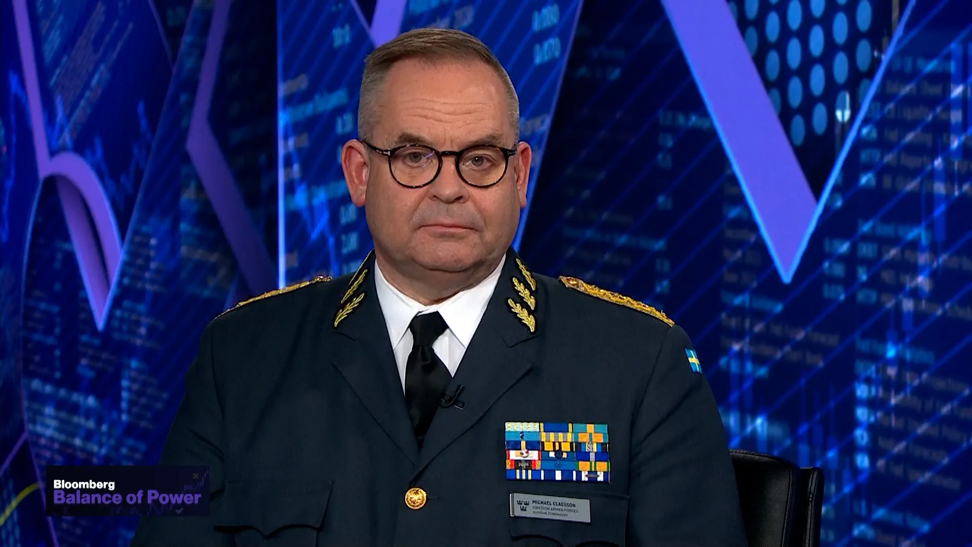 Swedish Defense Chief Michael Claesson on NATO Role, Iran Risks and Security