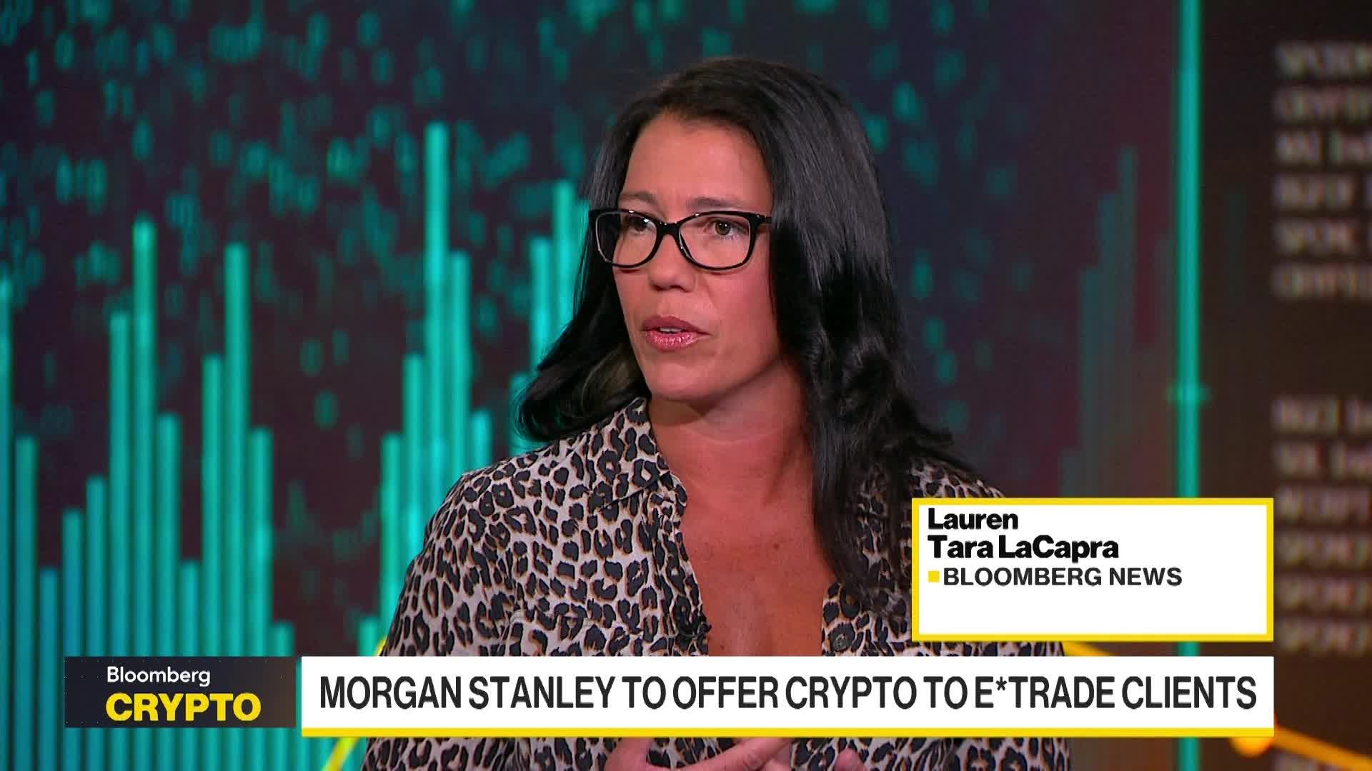 Morgan Stanley to Offer Crypto to E*Trade Clients