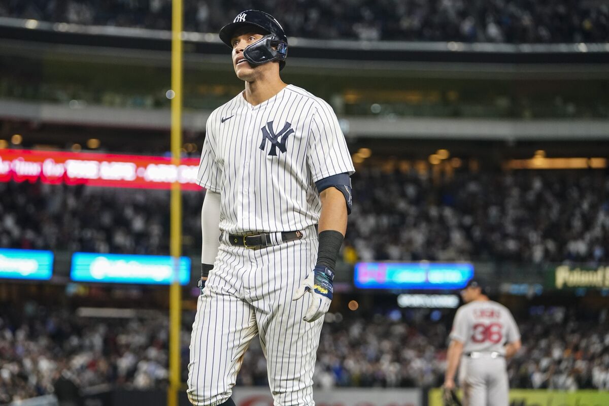 A cool Yankees story about Aaron Judge, his wife, a snowball fight, an RBI  double and a win 