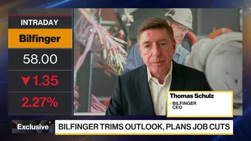 Bilfinger CEO on Trimmed Outlook, Job Cuts