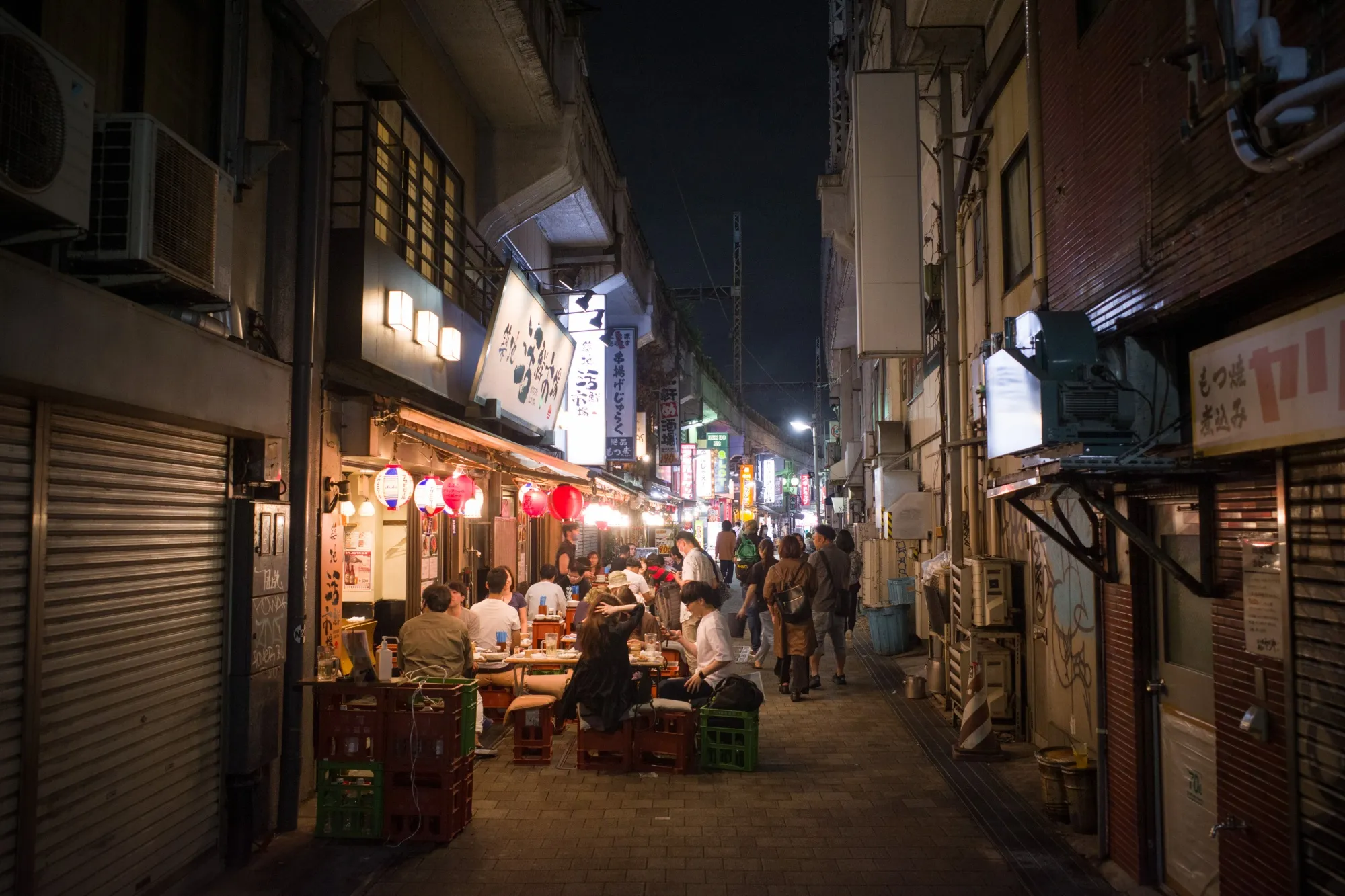 Shoppers in Ueno Ahead of Consumer Spending Figures