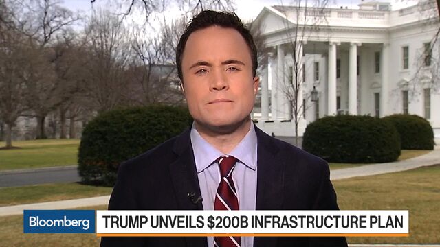 Trump Unveils a $200 Billion Infrastructure Plan