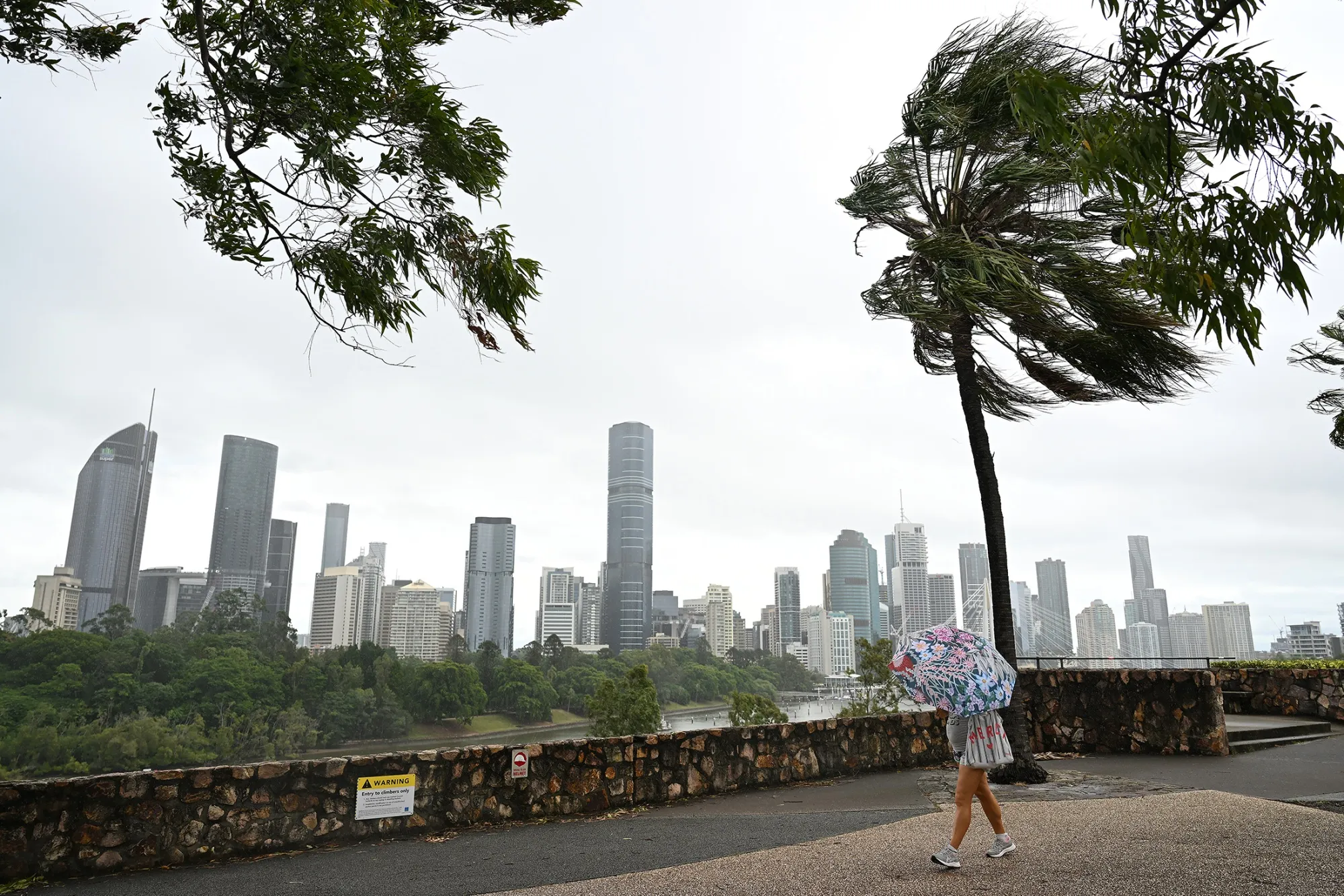 Brisbane on March 7.&nbsp;Cyclone Alfred has slowly moved south after forming late last month to the east of Cairns, about 1,700 kilometers (1,056 miles) to the north of Brisbane.&nbsp;