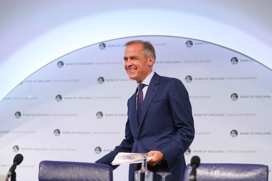 U.K. Bookmaker Offers Odds on BOE Governor Carney Extending Term