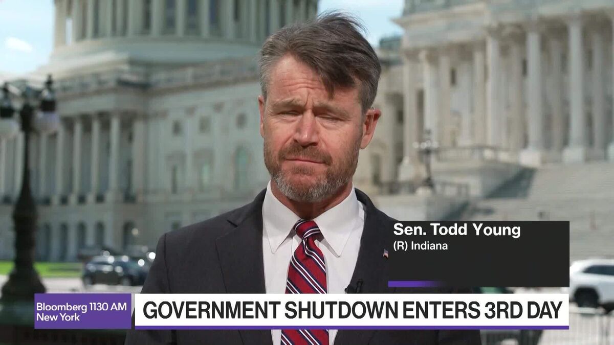 Shutdown 'Manufactured Chaos' by Dems, Says Indiana Sen. Todd Young