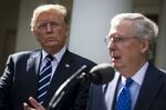 Donald Trump and Mitch McConnell