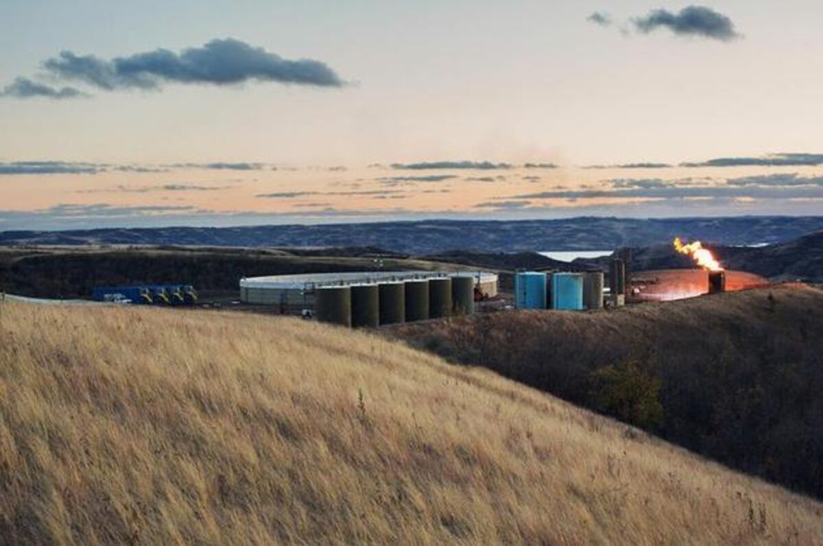 Oil on the Fort Berthold Indian Reservation Bloomberg