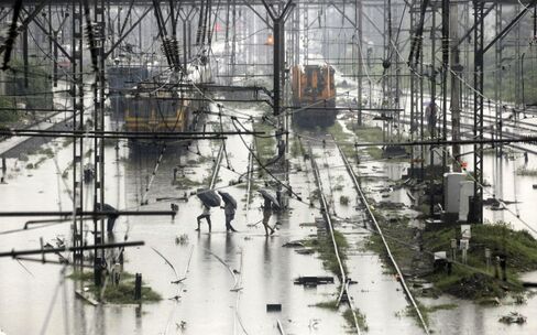 Heavy Rainfall In Mumbai