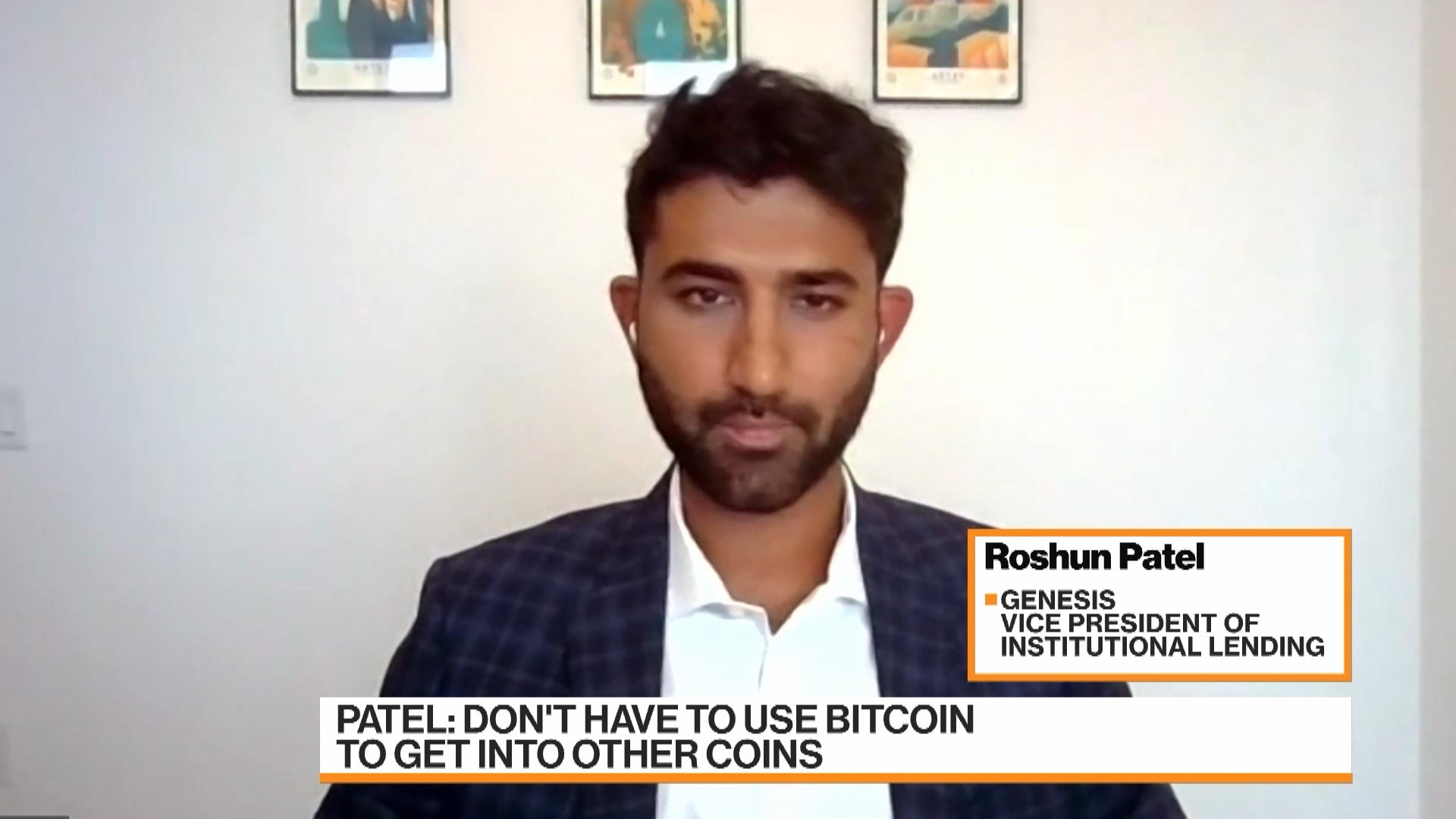 Lots of Pressure on Bitcoin Price: Roshun Patel - Bloomberg