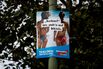 In the lead-up to the Sept. 24 German election, anti-immigration posters for the AfD were plastered around the country. This one reads: “Burkas? We Like Bikinis.”&nbsp;