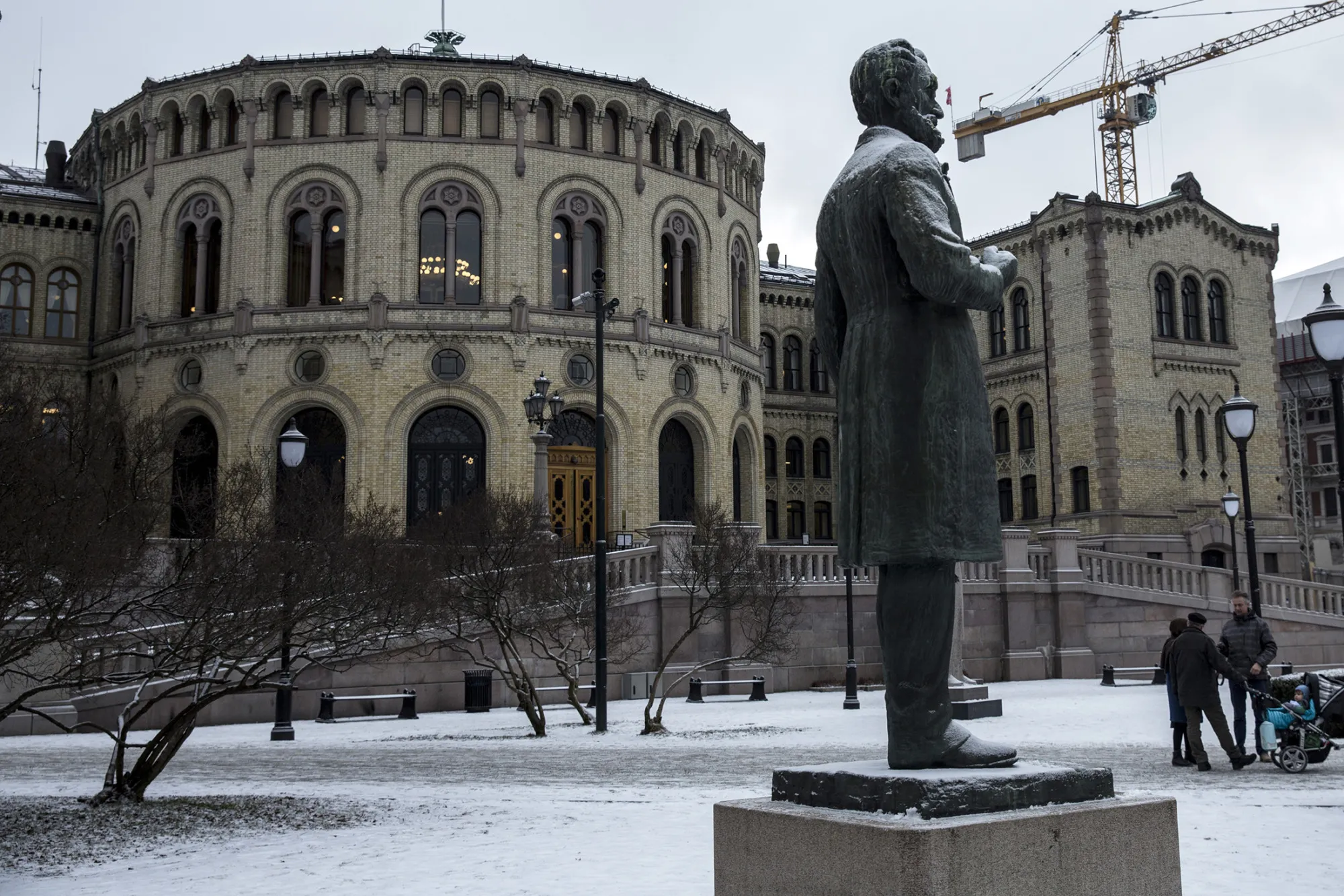 The Storting, in Oslo, Norway, on Feb. 15, 2017.
