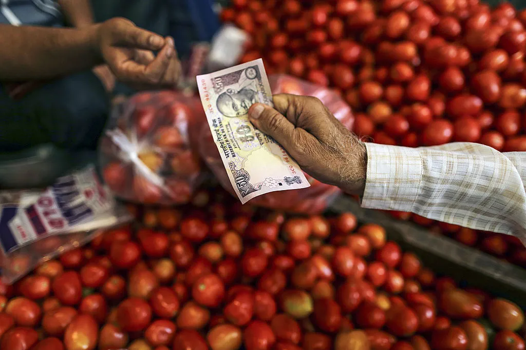 Food prices crashed.
