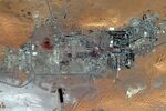 Satellite image of the Amenas gas field in Algeria on Oct. 8, 2012