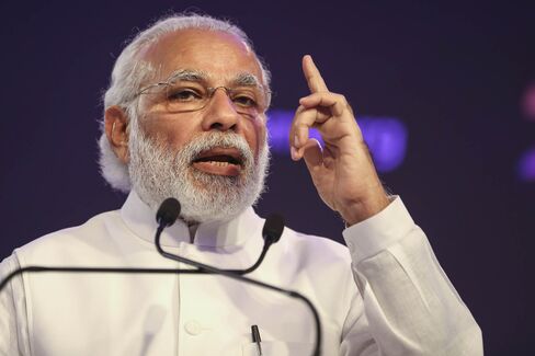 Indian Prime Minister Narendra Modi Speaks At The Bloomberg India Economic Forum 2016