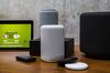 Amazon smart devices sit on display during an unveiling event at the Amazon.com Inc. Spheres headquarters in Seattle, Washington, U.S.