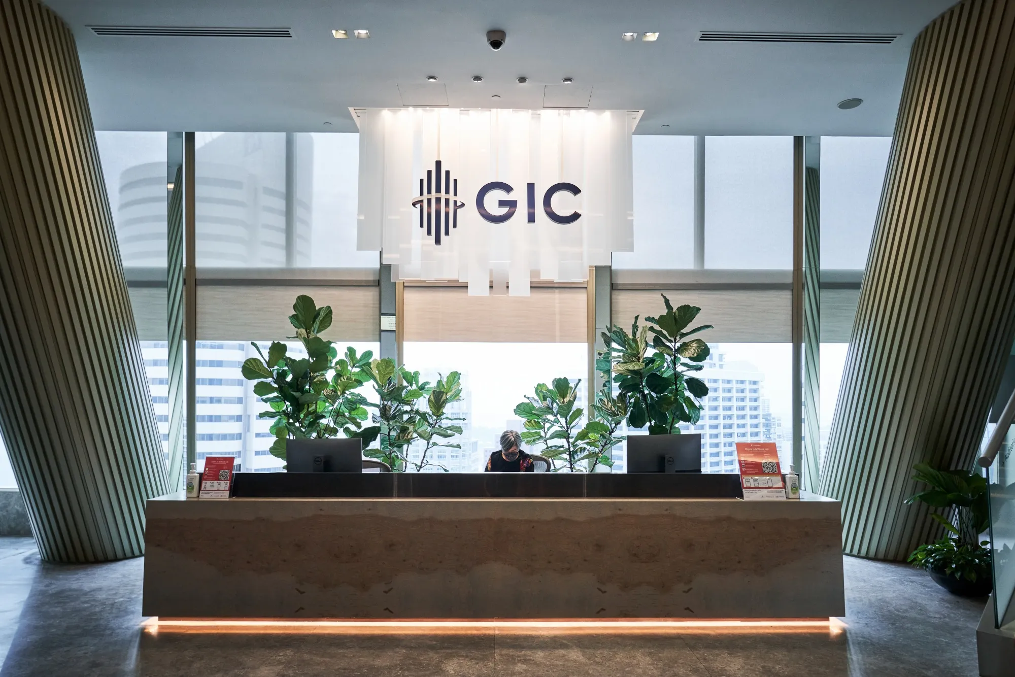 The GIC office in Singapore.