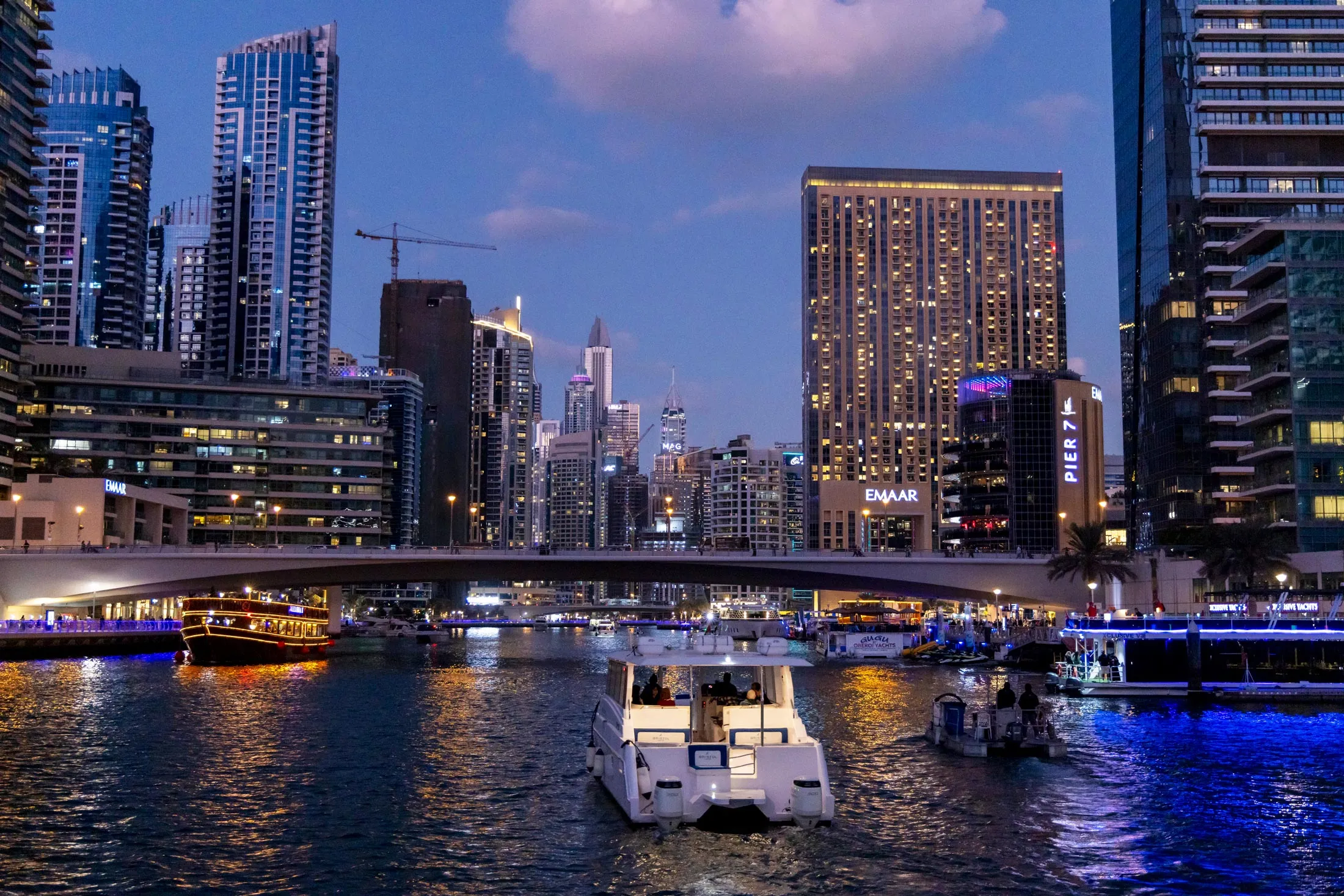 Dubai’s skyline.