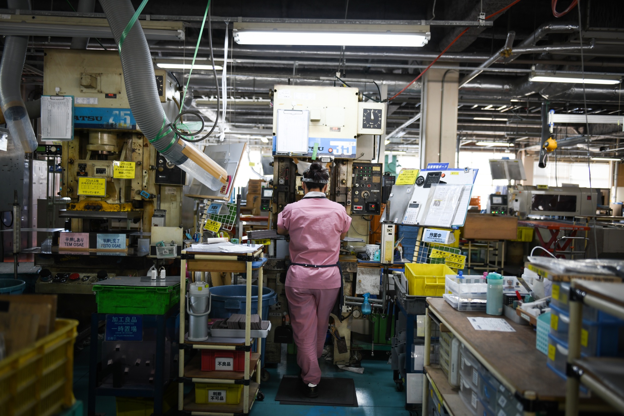 Japan Factory Production Edges Up As Asia’s Supply Snags Ease - Bloomberg