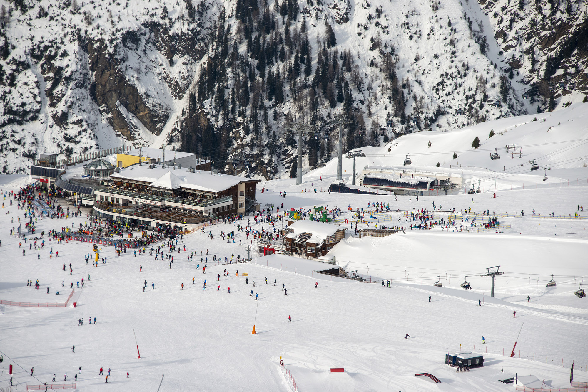 Ischgl Silvretta Arena Ski resort, Austria/Switzerland