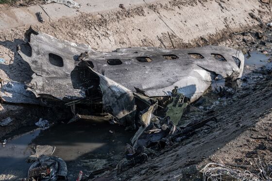 Ukraine Says Missile or Terrorist Responsible for Iran Jet Crash