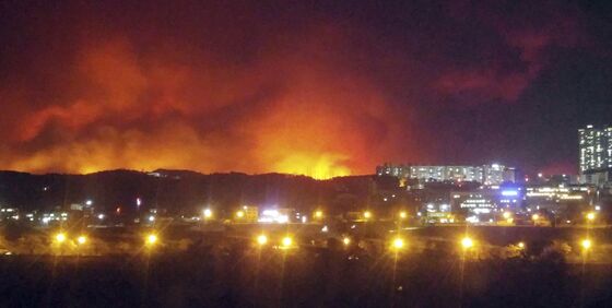 South Korean President Urges Disaster Declaration Over Wildfire