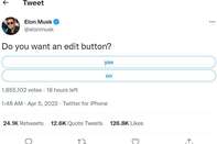 relates to Musk Polls Twitter Users on Edit Button After Taking 9.2% Stake
