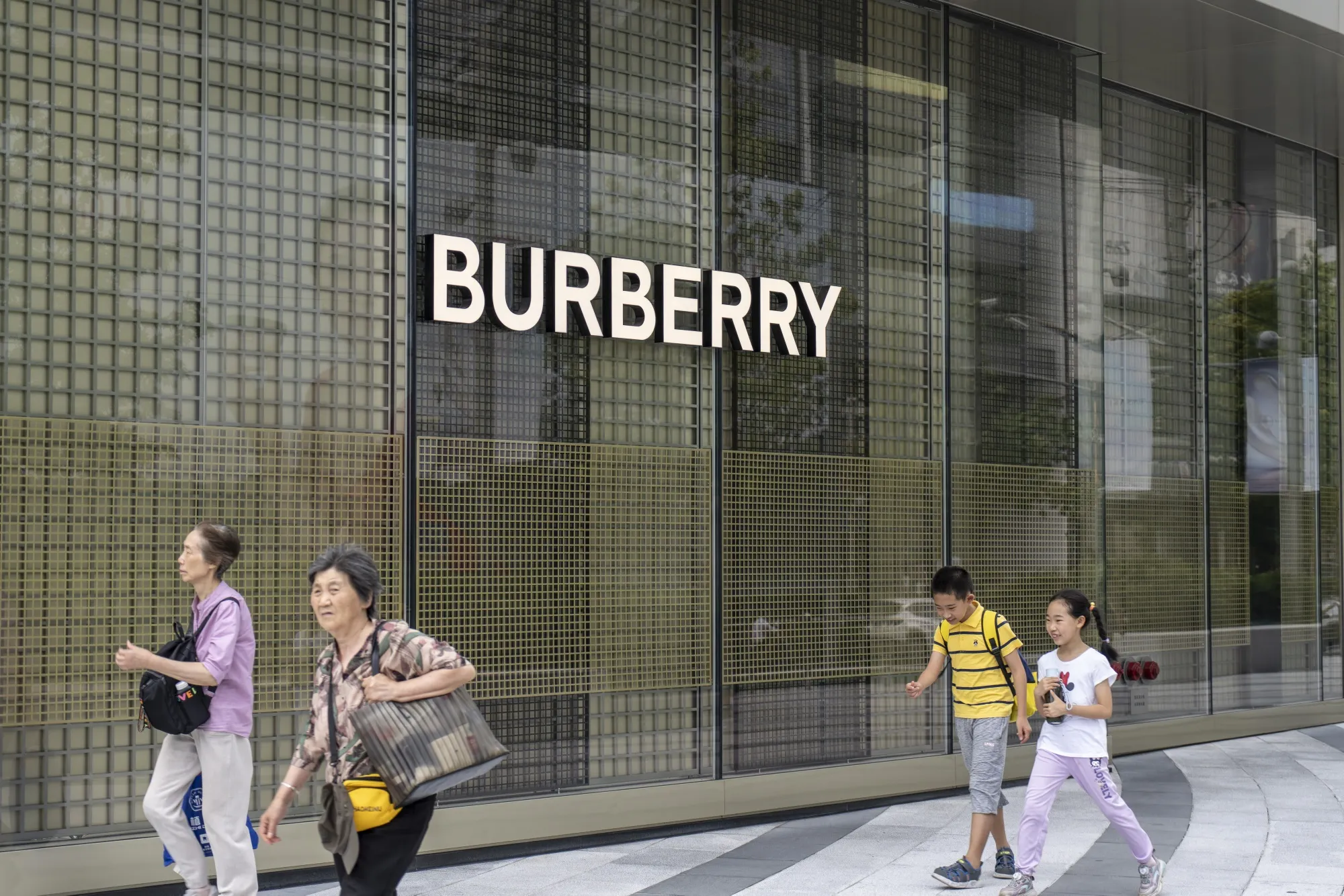 A Burberry Group Plc store in Shanghai.