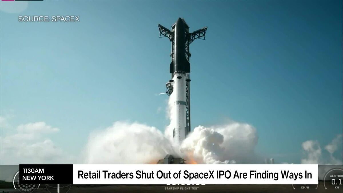Retail Traders Shut Out of SpaceX IPO Are Finding Ways In