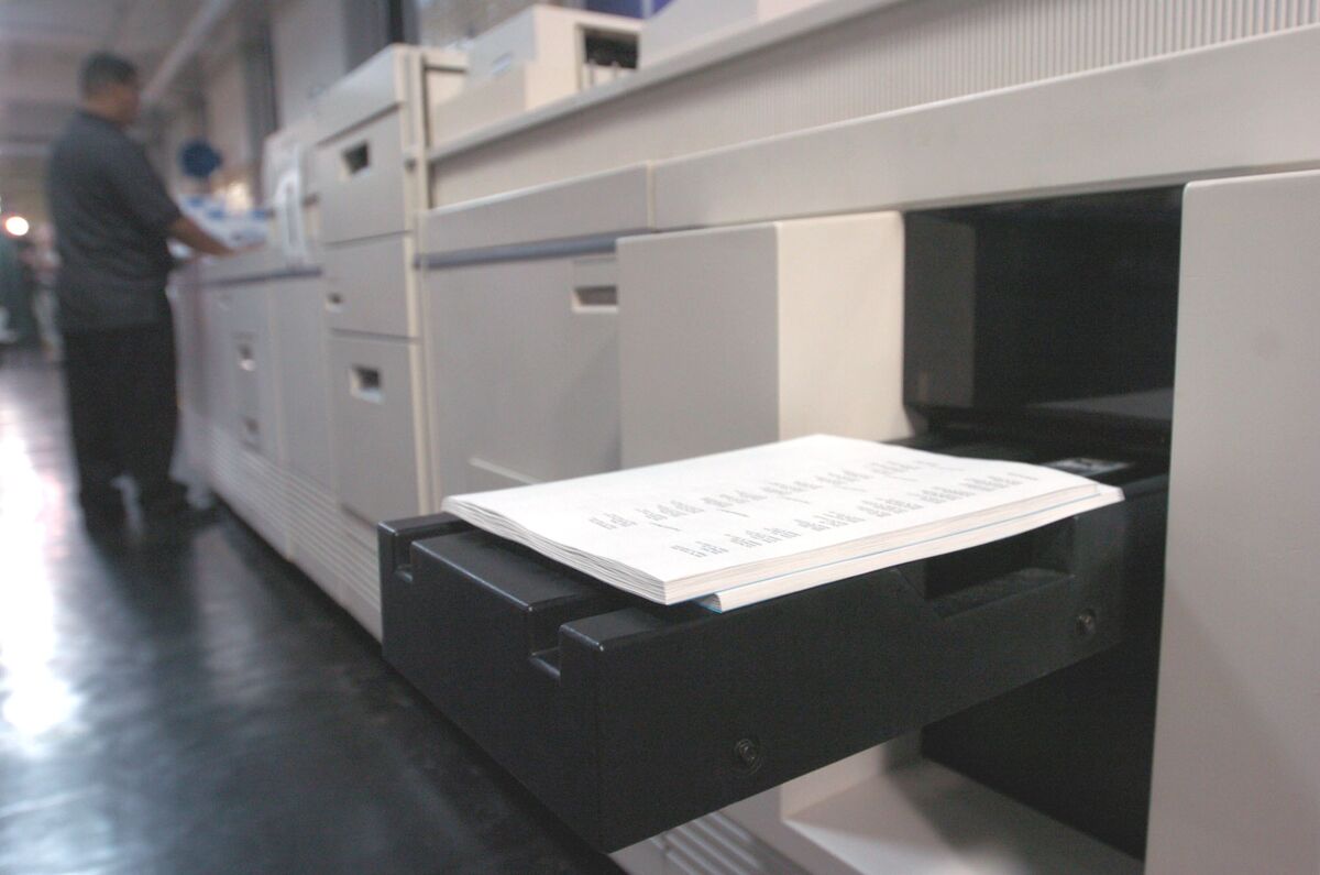 Xerox Edges Closer to Fixing Its HP Printer Jam Bloomberg