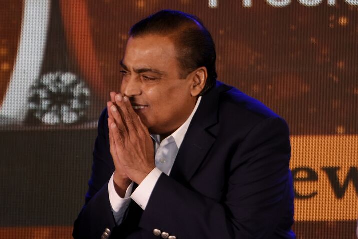 Mukesh Ambani In Mumbai