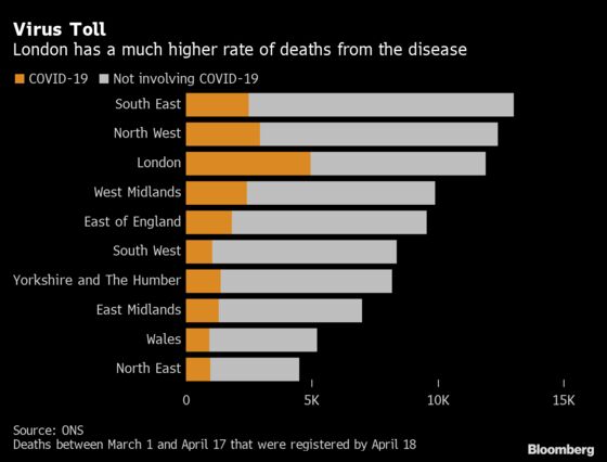 Coronavirus Is Killing More People in Poorest Parts of U.K.