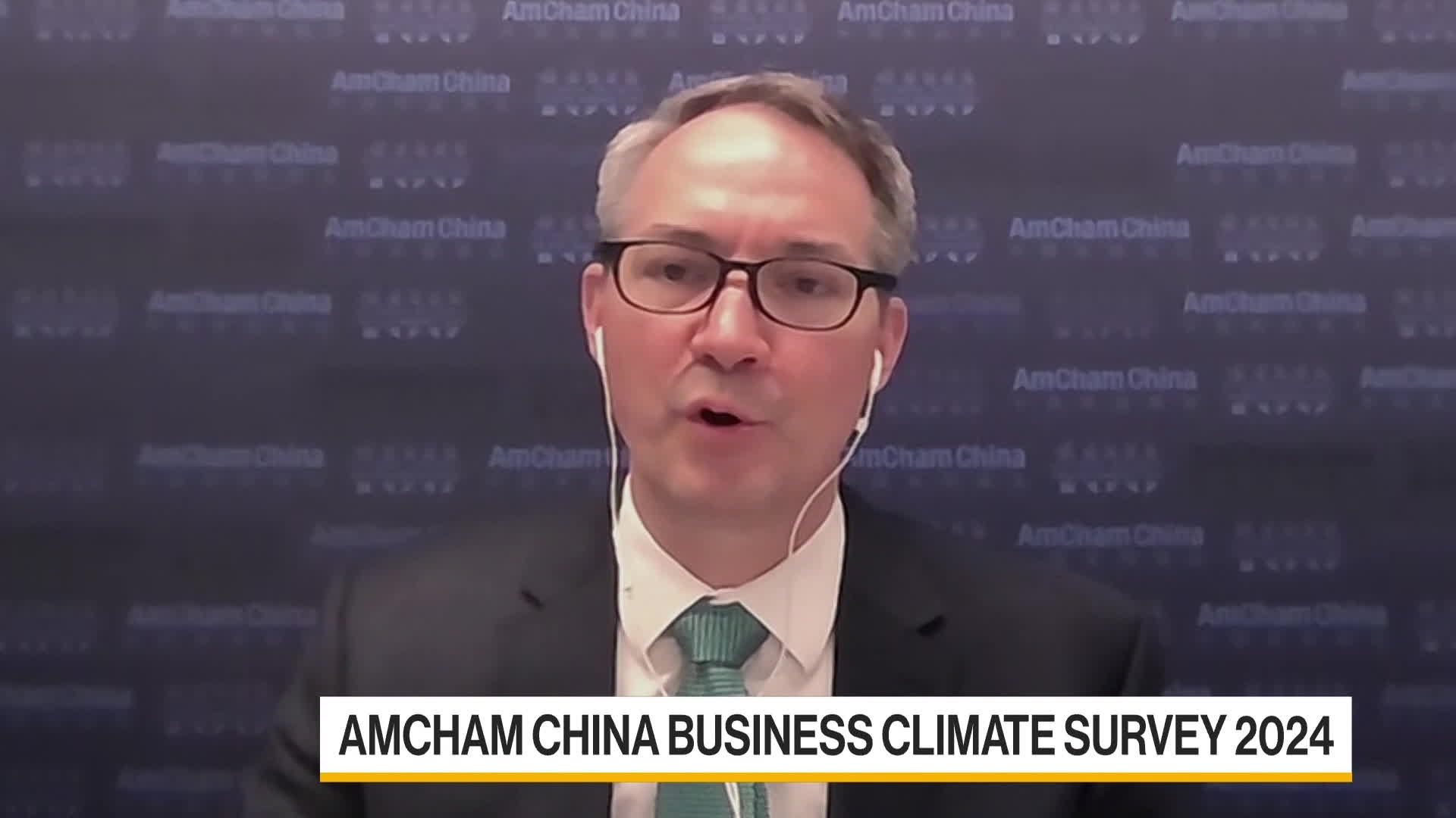 Watch AmCham China On 2024 Business Climate Survey Bloomberg    1x 1 