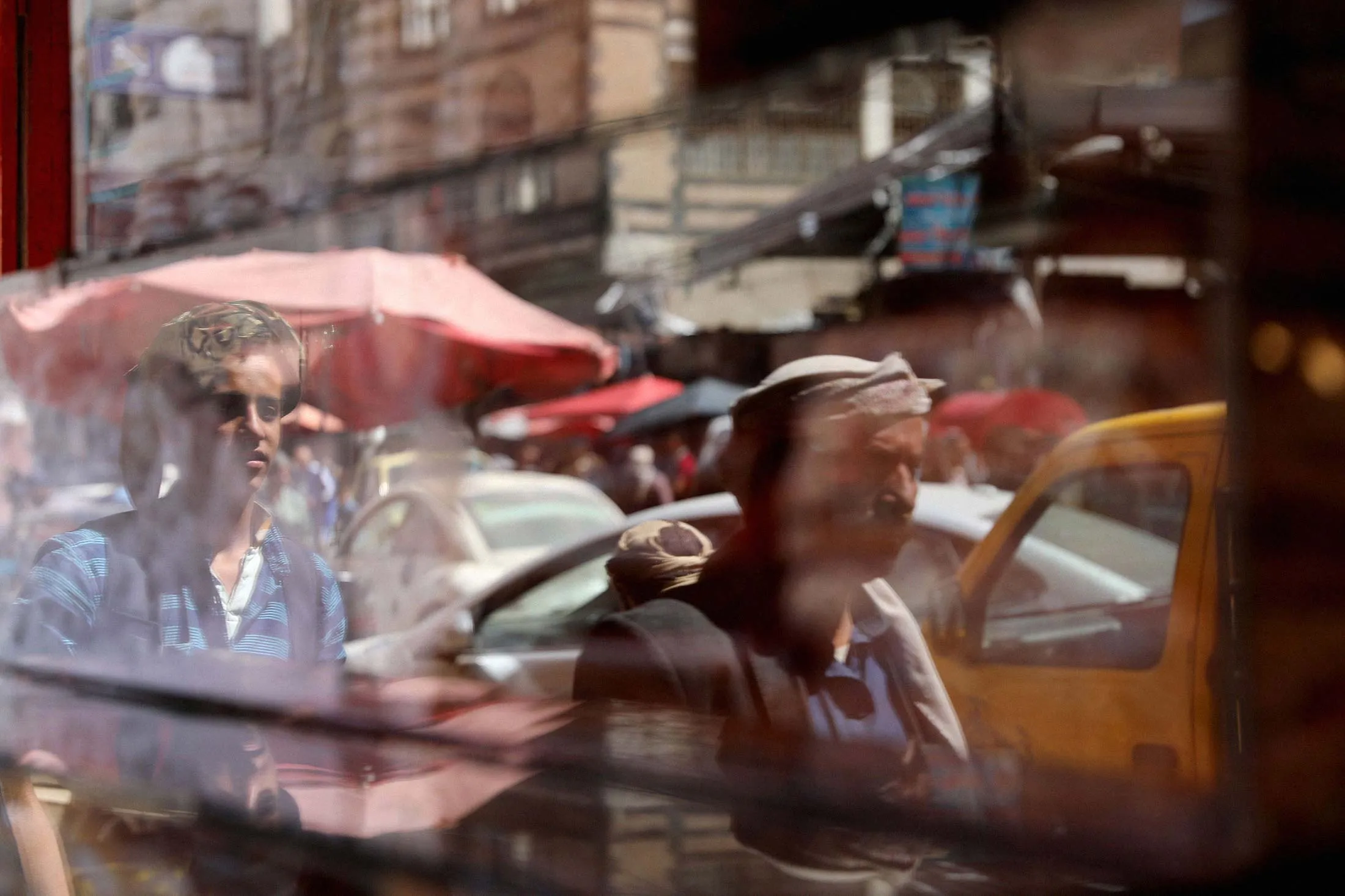 A street in Sanaa, Yemen, on Feb.&nbsp;5.