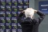 Images of Electronic Stock Boards As Nikkei and Topix Index Edge Up