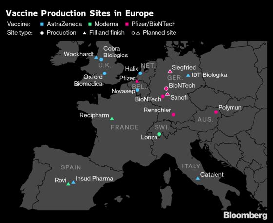 EU Risks Global Vaccine Battle With Bold Export Control Plan