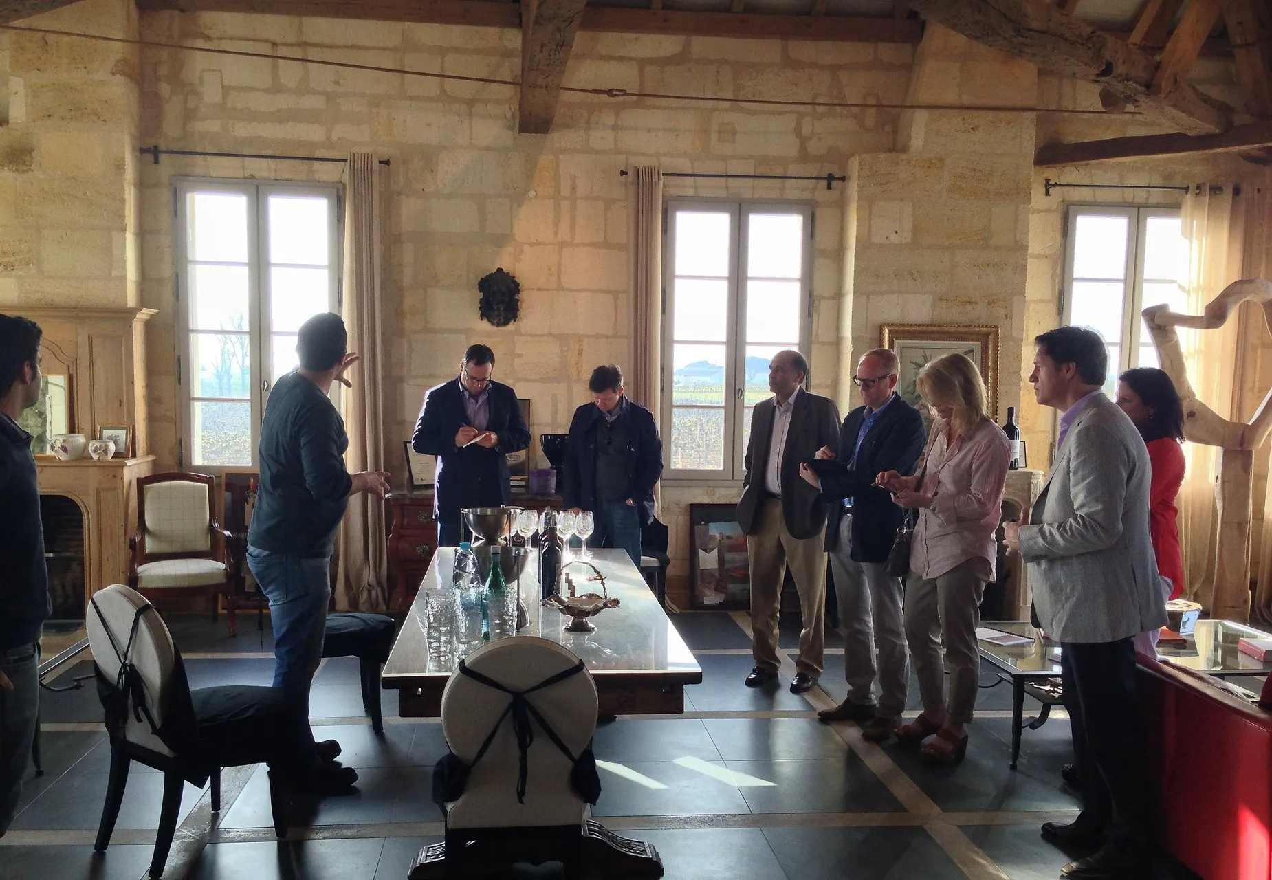 A tasting for Wine Forum.