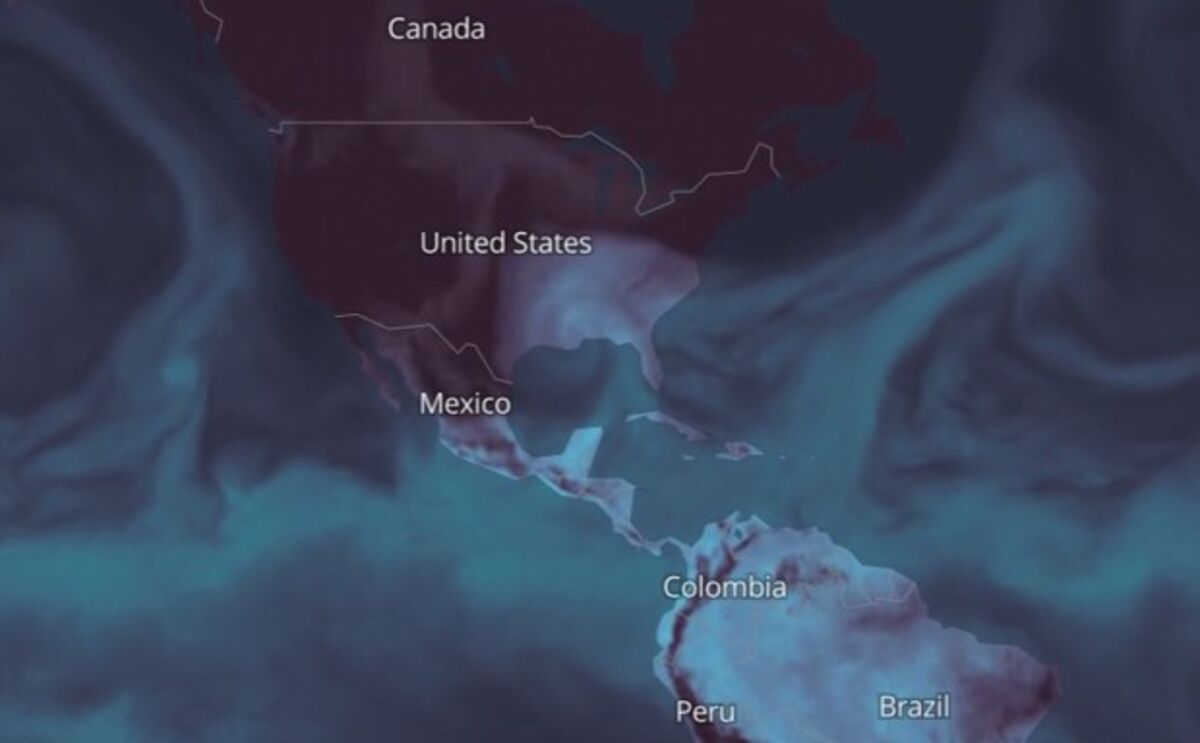 A Mesmerizing Map of Global Precipitation Patterns - Bloomberg