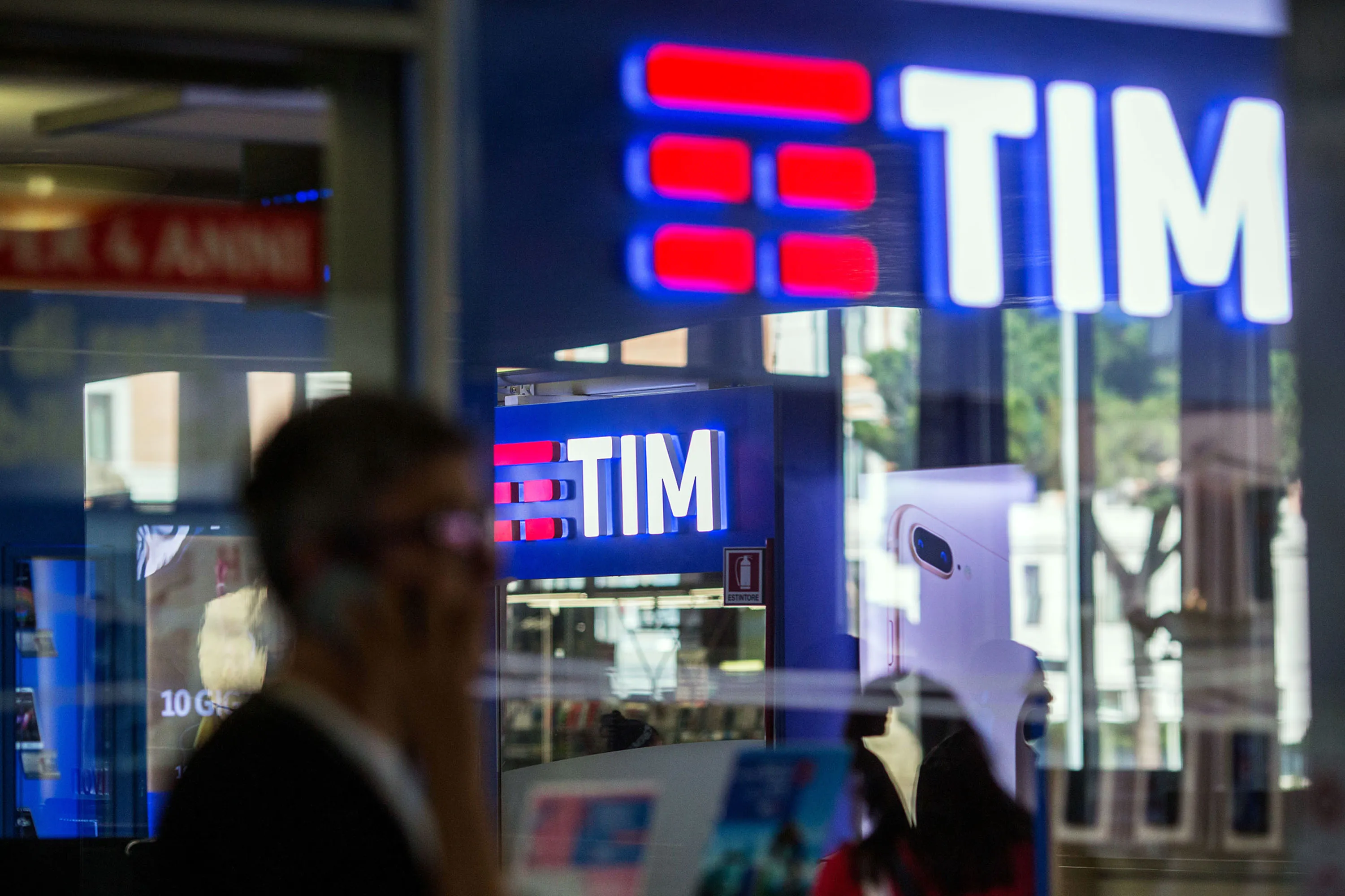 Telecom Italia SpA Stores And Fixed-Line Phones As Company Is Said To Weigh New Changes to Management