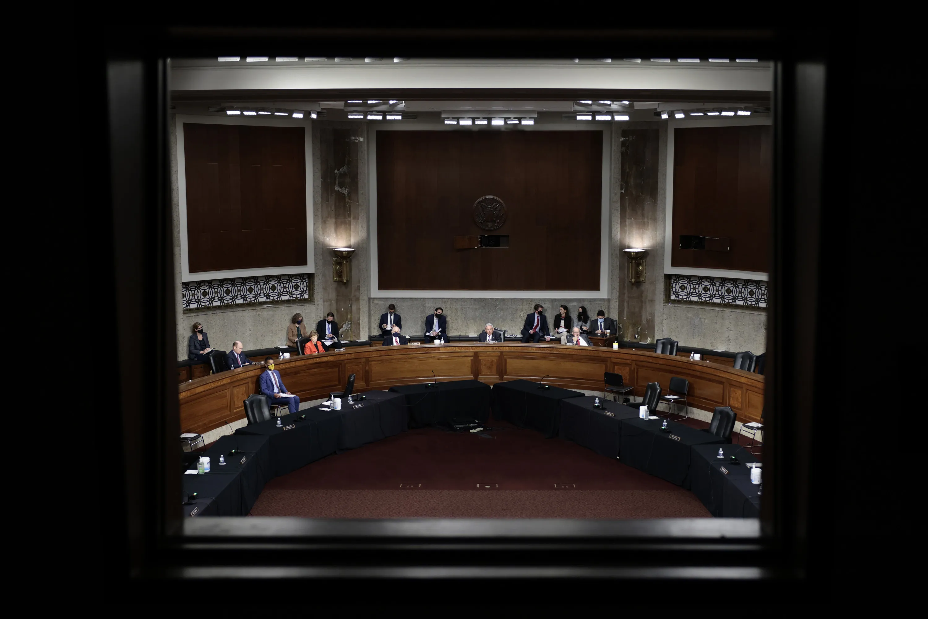 Members of the Senate Foreign Relations Committee on December 8&nbsp;in Washington, DC.&nbsp;